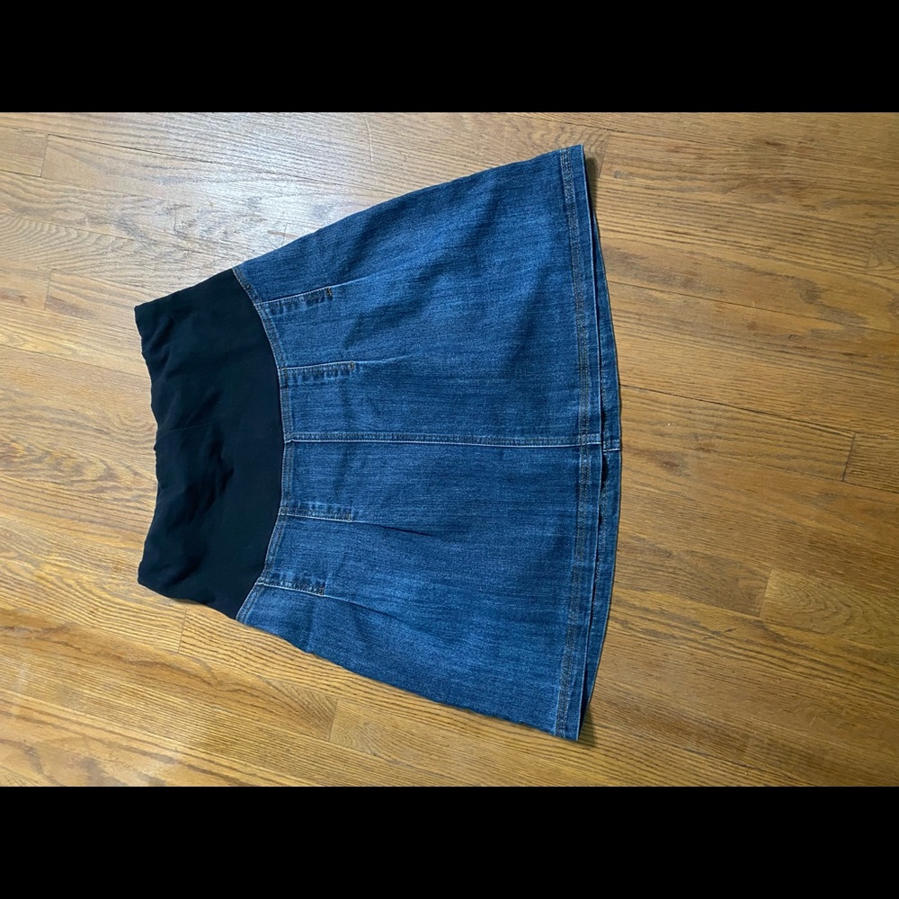 Jojo Maman BeBe maternity denim Skirt